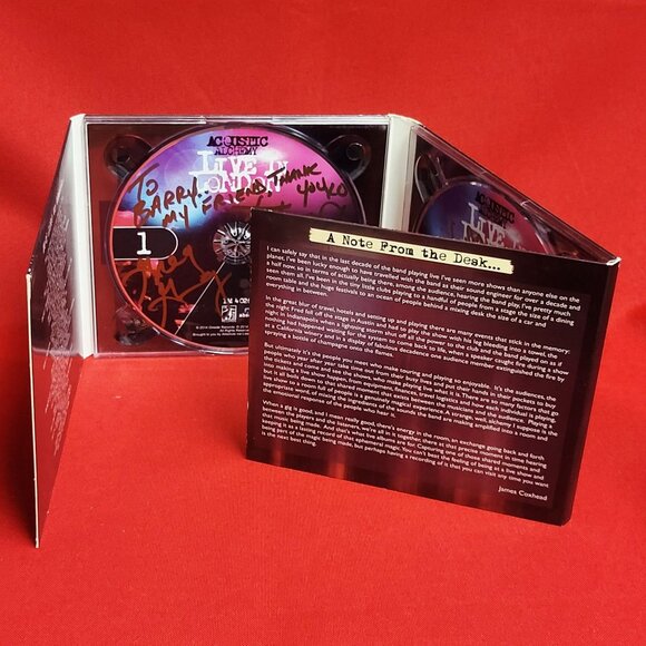 Acoustic Alchemy Live in London 2 Discs CD Signed 2014 - Picture 6 of 11